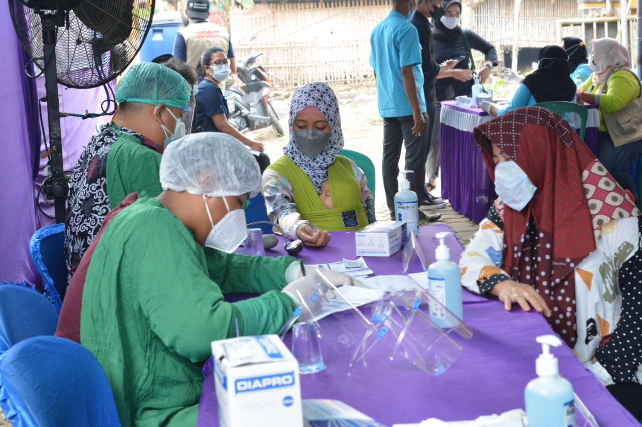Percepat Kekebalan Komunal, Partai Gelora Kolaborasi Gelar Vaksinasi di Bekasi