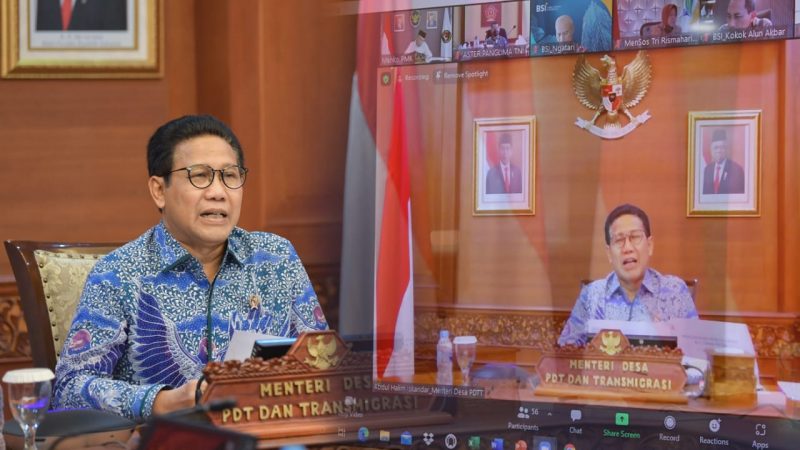 Fokus Entaskan Kemiskinan Desa, Mendes PDTT Percepat Pencairan BLT Desa