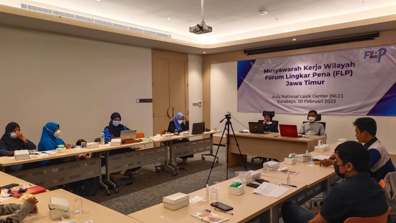 Gelar Mukerwil, FLP Jatim Susun Program Cetak 100 Penulis Baru Per Tahun