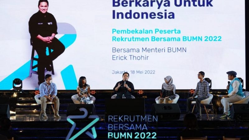 Erick Thohir Berikan Tambahan 2.300 Kesempatan Magang di BUMN