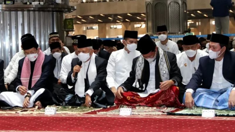 Idulfitri 1443 H, Wapres Salat Id di Masjid Istiqlal