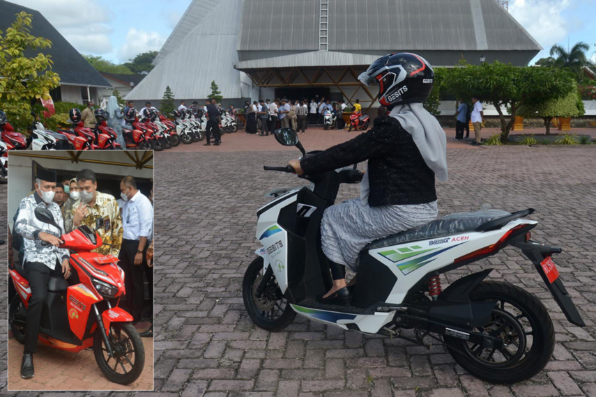 Gesits Jadi Kendaraan Operasional Pemprov Aceh