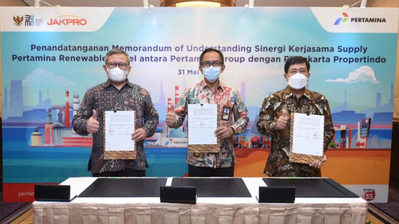 Pertamina Renewable Diesel Hadir Untuk EV Jakarta E-Prix 2022