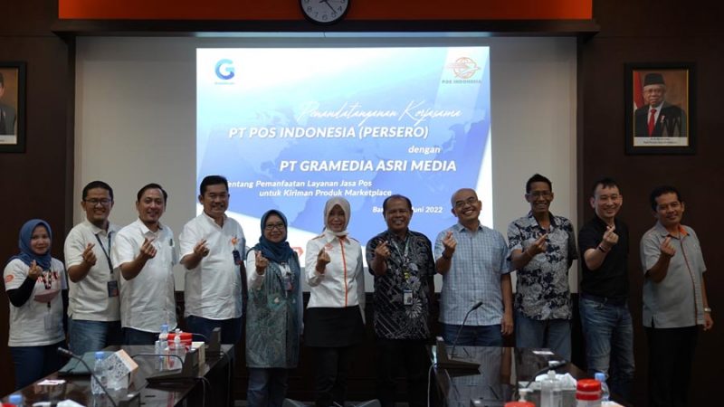 Pos Indonesia dan Gramedia Kerjsama Kiriman Buku ke Pelosok