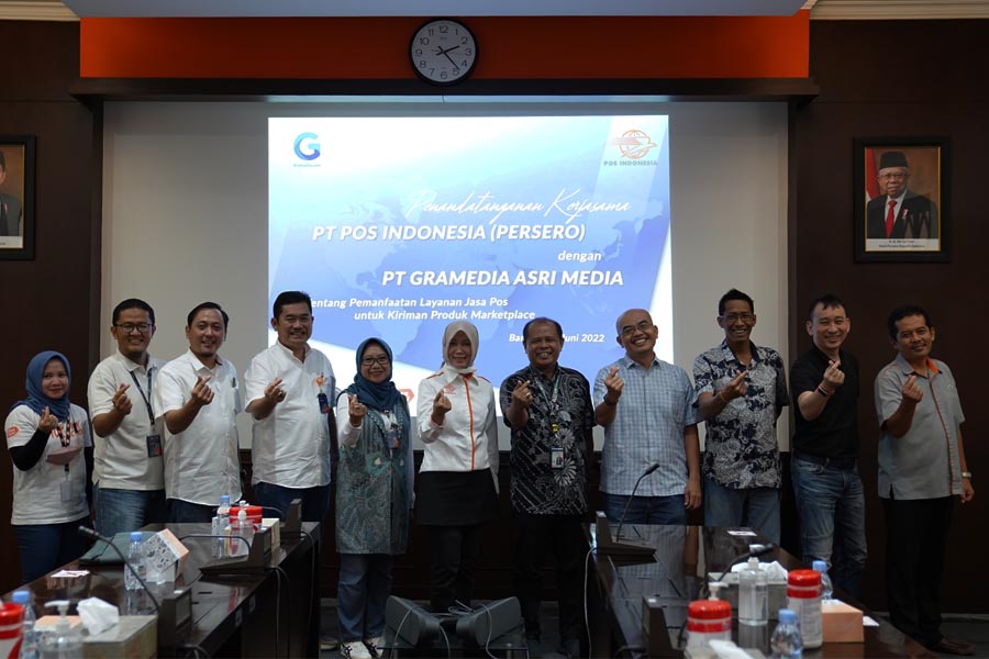 Pos Indonesia dan Gramedia Kerjsama Kiriman Buku ke Pelosok