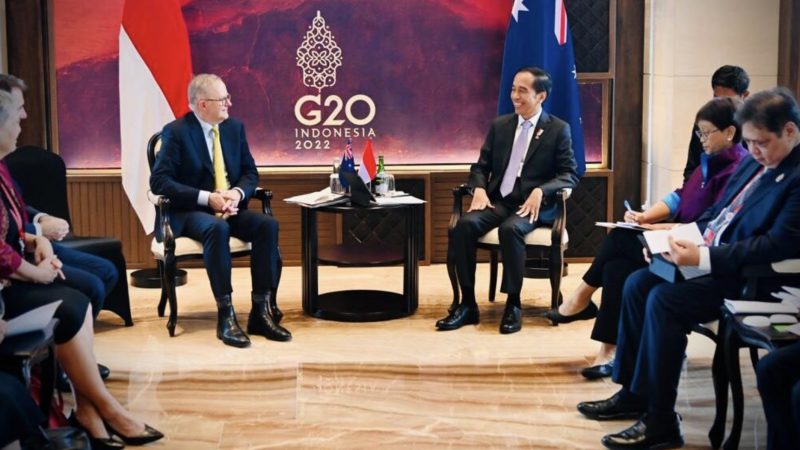 Presiden Apresiasi Dukungan Australia untuk G20 Indonesia