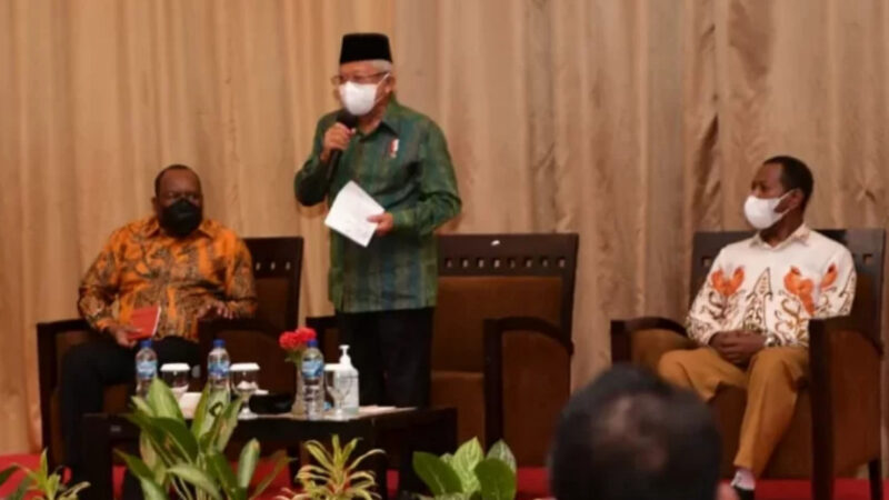 Percepat Pembangunan Papua, Wapres Ajak Satukan Hati dan Tujuan