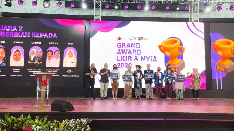 Madrasah Raih 28 Penghargaan Lomba Karya Ilmiah Remaja dan National Young Inventors Award BRIN 2022