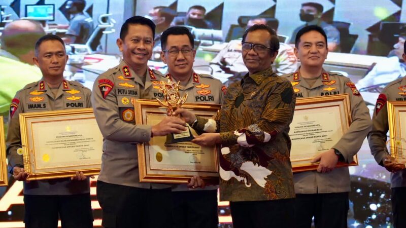 Kapolda Bali Raih Kompolnas Award