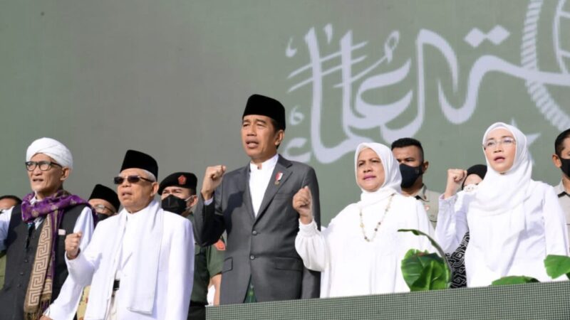 Masuki Abad Kedua, Presiden Yakin NU Tumbuh Makin Kokoh
