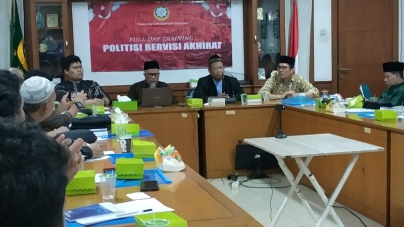 Dewan Da’wah Gelar Training Politisi Bervisi Akhirat