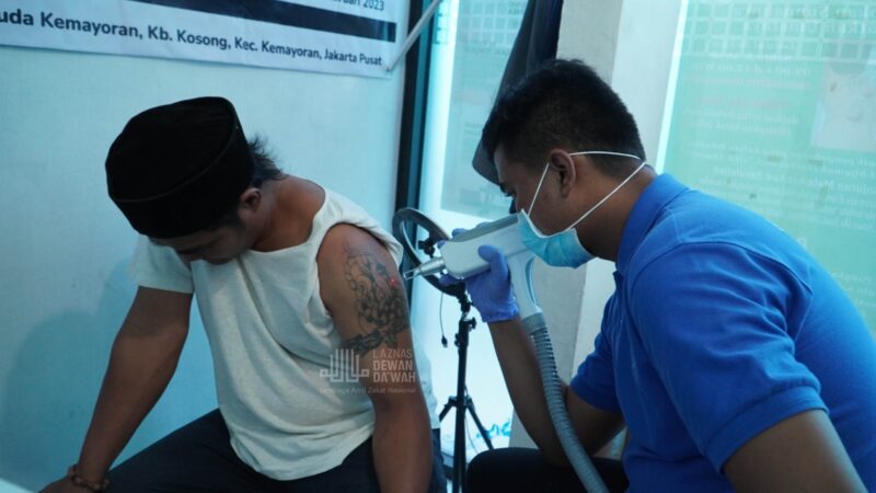 Mantap Hijrah, Puluhan Orang Berbondong Ingin Hapus Tato