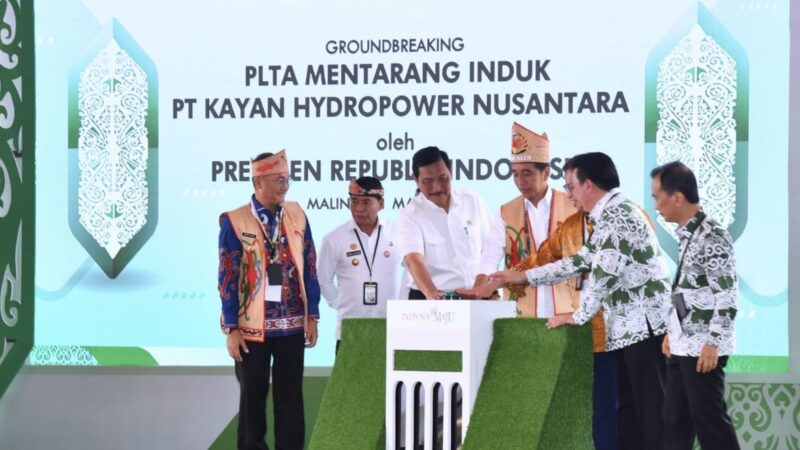 Presiden Groundbreaking PLTA Mentarang