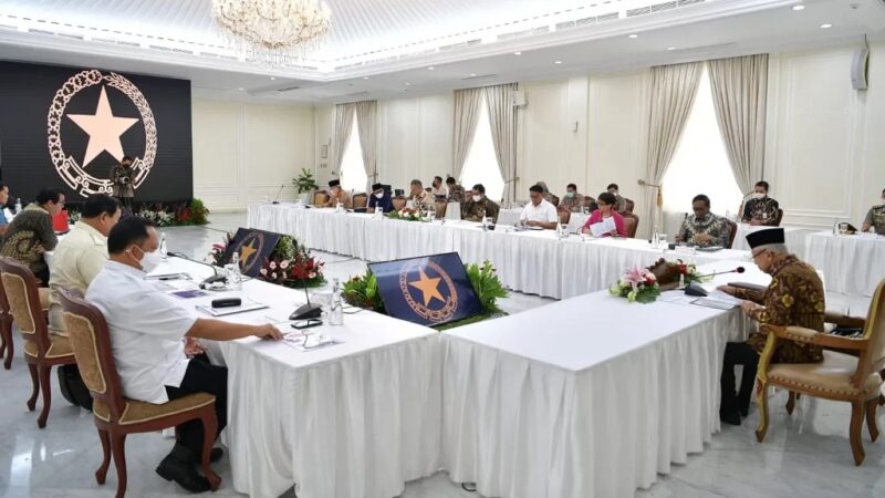 Pimpin Rapat Membahas Papua, Wapres: Konsisten dengan Pendekatan Kesejahteraan