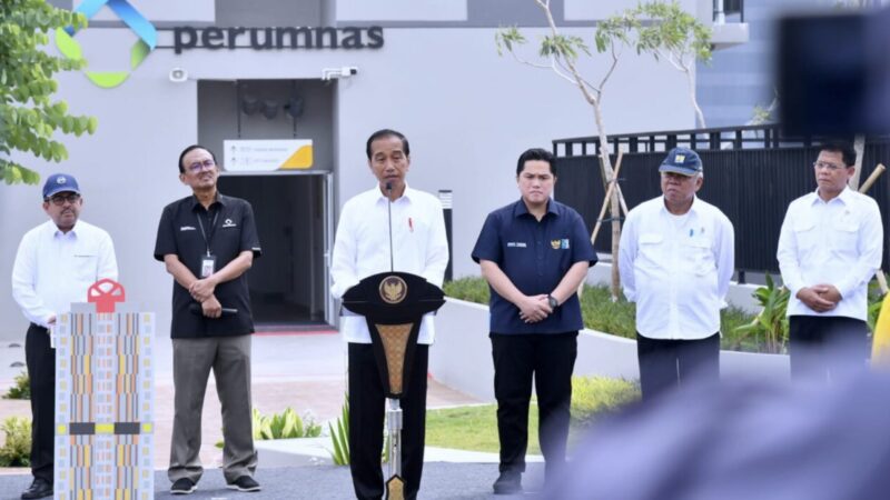 Resmikan Hunian Milenial untuk Indonesia, Presiden: Harus Kita Bangun Sebanyak-banyaknya