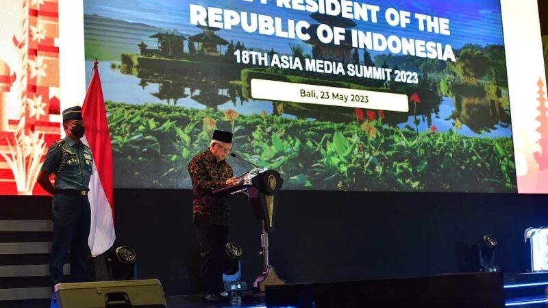 Wapres Sampaikan Empat Langkah Strategis bagi Industri Media