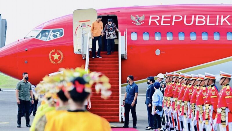 Tiba di Labuan Bajo, Presiden Ikuti Simulasi Penyambutan Pemimpin ASEAN