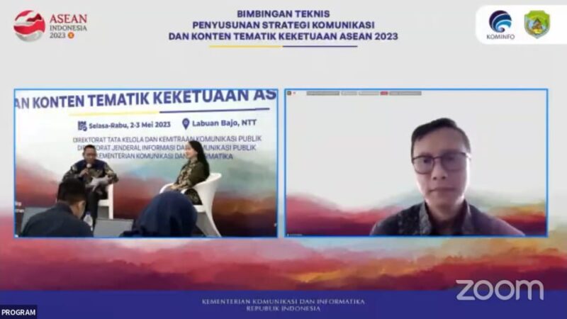 Dorong Kolaborasi Pengelola Medsos Pemerintah Diseminasikan Keketuaan ASEAN 2023