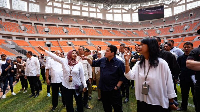 Perbaiki JIS, Erick Thohir Ingin Suporter Pulang dengan Selamat