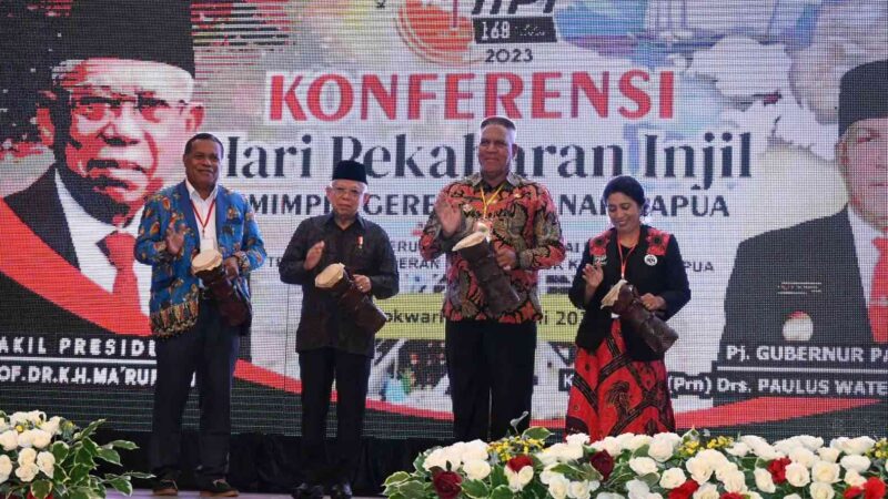 Wapres Ajak Tokoh Agama Percepat Pembangunan Papua
