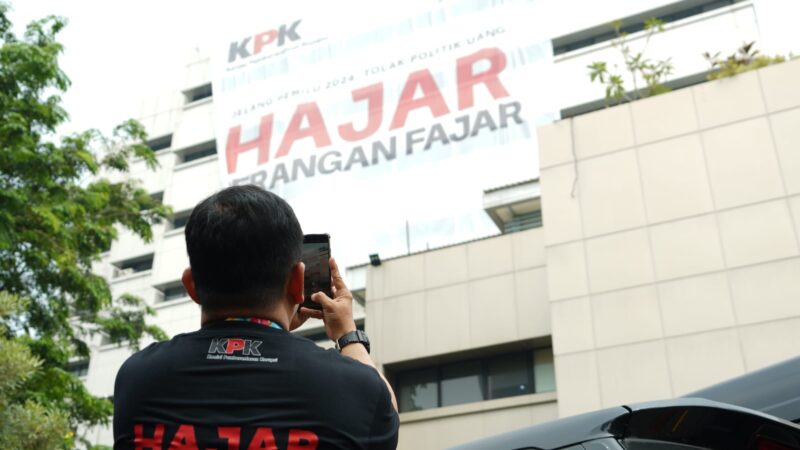 Cegah Politik Uang Pemilu 2024, KPK Kampanyekan Hajar Serangan Fajar