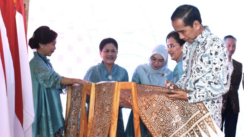 Buka Gelar Batik Nusantara, Presiden Apresiasi Para Pelaku Batik di Tanah Air