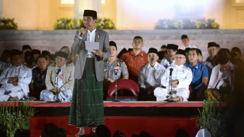 Presiden Ajak Masyarakat Syukuri Situasi Bangsa Indonesia Kembali Pulih