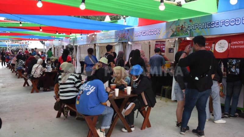 Booth UMKM Diserbu Pengunjung Pertamina Eco RunFest 2023