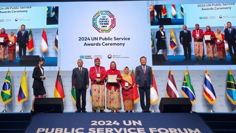 Inovasi Layanan Publik Indonesia Rebut Penghargaan UNPSA 2024