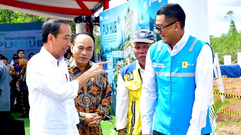 Groundbreaking PLN Hub, Presiden: Energi di IKN Harus 100 Persen Hijau