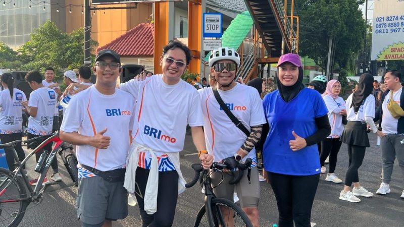 BRI Cikarang Hadiri Car Free Day Bekasi, Perkenalkan Aplikasi BRImo