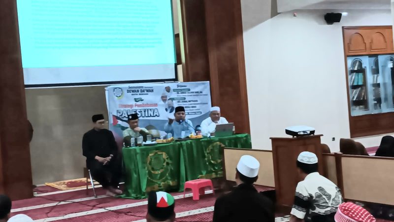 Kajian Dewan Da’wah Kota Bekasi Ungkap Strategi Pembebasan Palestina