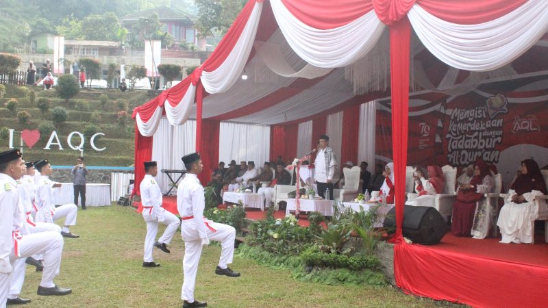 Peringati HUT ke-79 RI, Perkumpulan AQL Gelar Upacara di Bogor