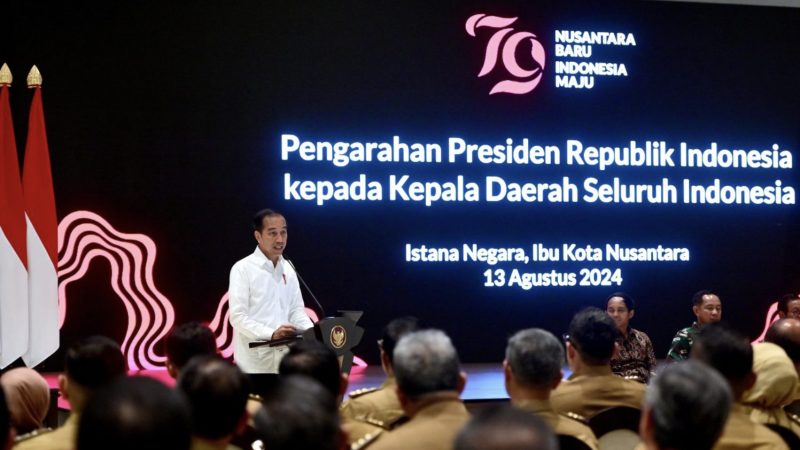 Presiden Ajak Kepala Daerah Tiru Konsep Pembangunan IKN untuk Masa Depan