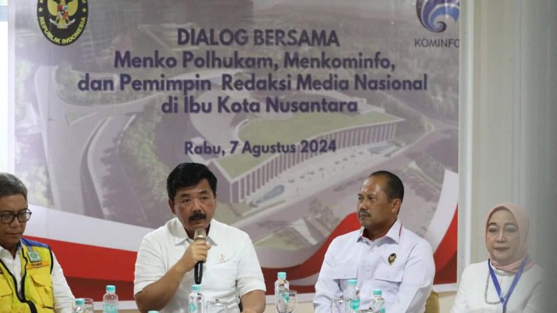 Bangun IKN, Menko Polhukam: Dukungan Media Mutlak