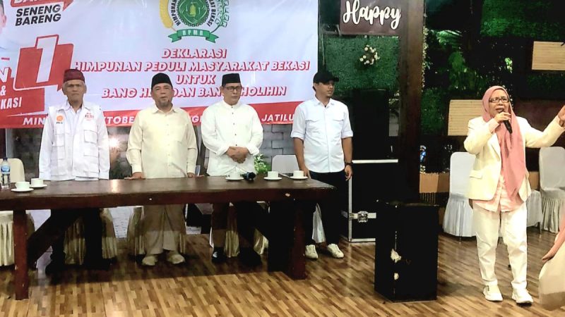 Alumni GMNI Ajak Masyarakat Bangun Kota Bekasi yang Bersih dengan Dukung Heri – Sholihin