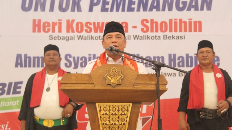 Program Pembangunan Insfrastruktur Heri – Sholihin 500 Juta setiap RW Didukung Masyarakat Kota Bekasi