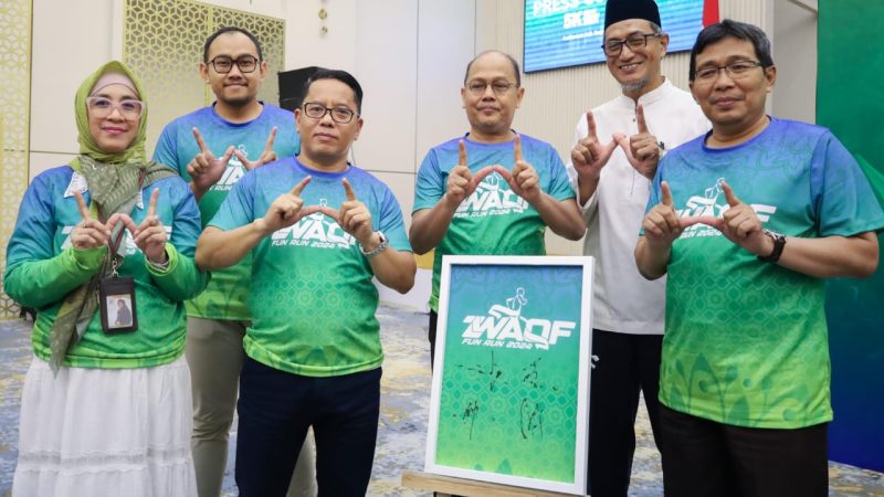 Gelar Wakaf Zakat Run 2024: BWI, Kemenag dan BAZNAS Ajak Masyarakat Berolahraga Sambil Beramal