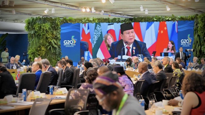 Presiden Prabowo Tegaskan Komitmen Indonesia dalam Penanggulangan Kelaparan dan Kemiskinan