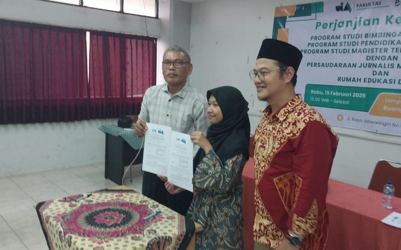 PJMI UIA Konkritkan Kerja sama Peningkatan SDM Bidang Jurnalis dan Literasi Digital