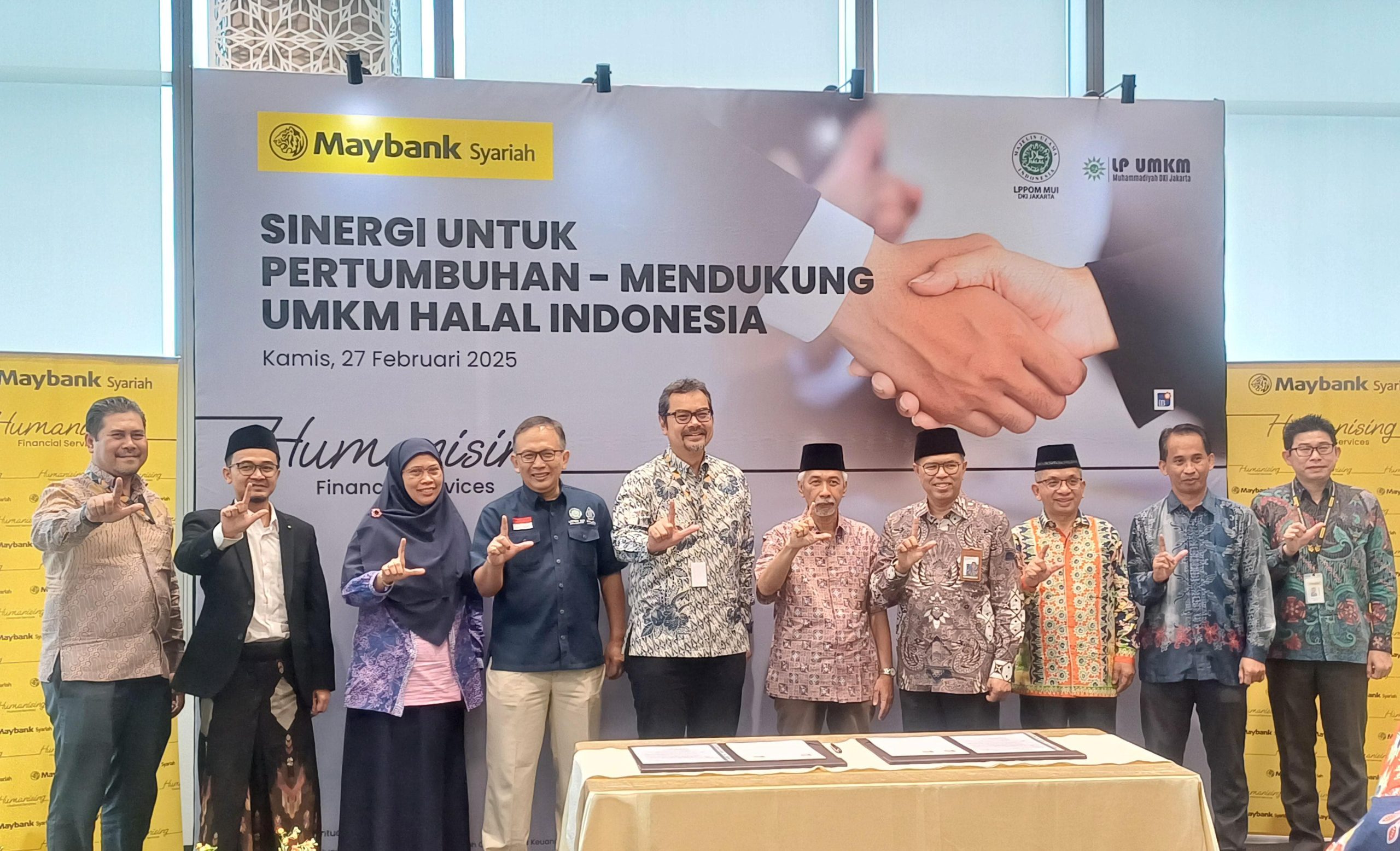 Maybank, Muhammadiyah dan LPPOM MUI DKI Jakarta Kolaborasi Dukung UMKM Halal Indonesia