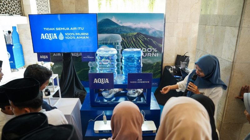 AQUA Support Kajian Agama dan Edukasi di Masjid Istiqlal