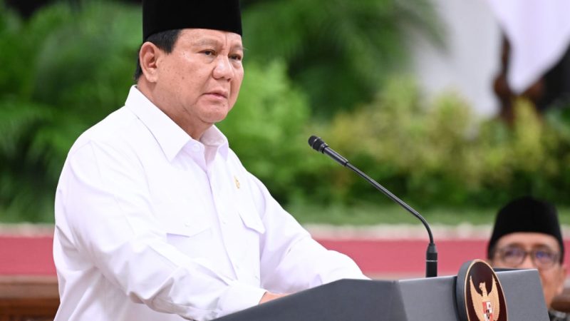 Apresiasi Kinerja, Presiden Prabowo: Terima Kasih BAZNAS