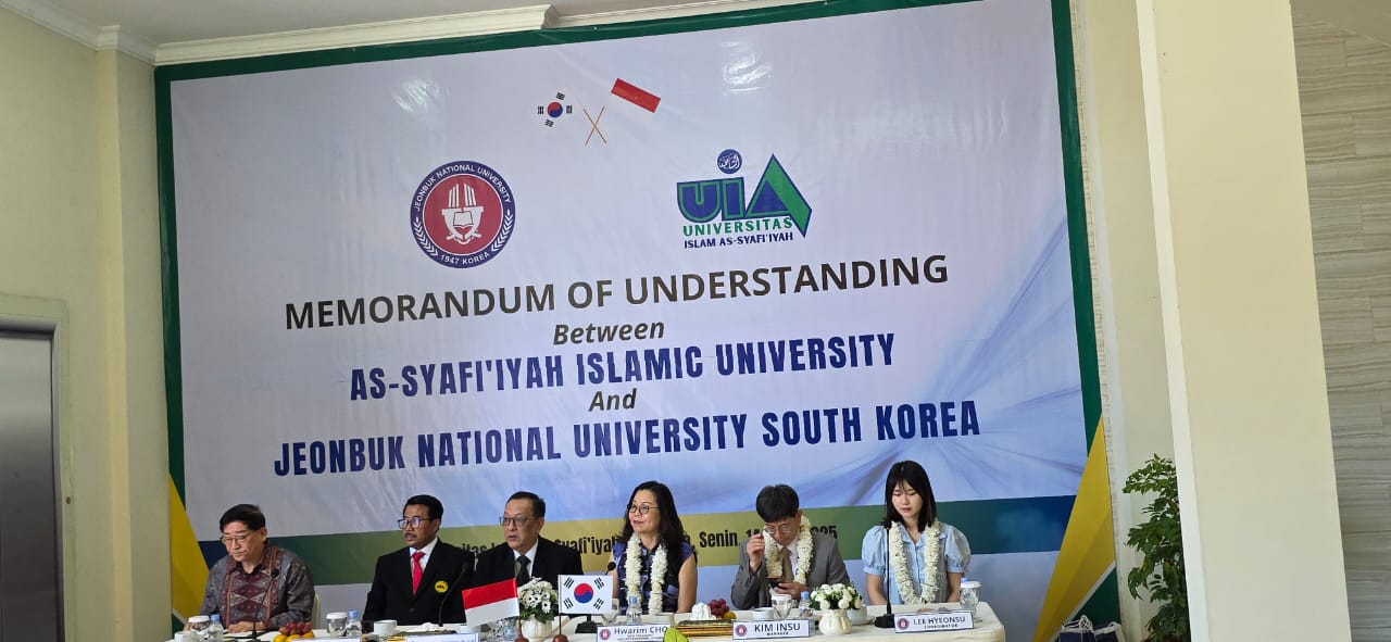 UIA Jalin Kerjas sama dengan JBNU Korea Selatan