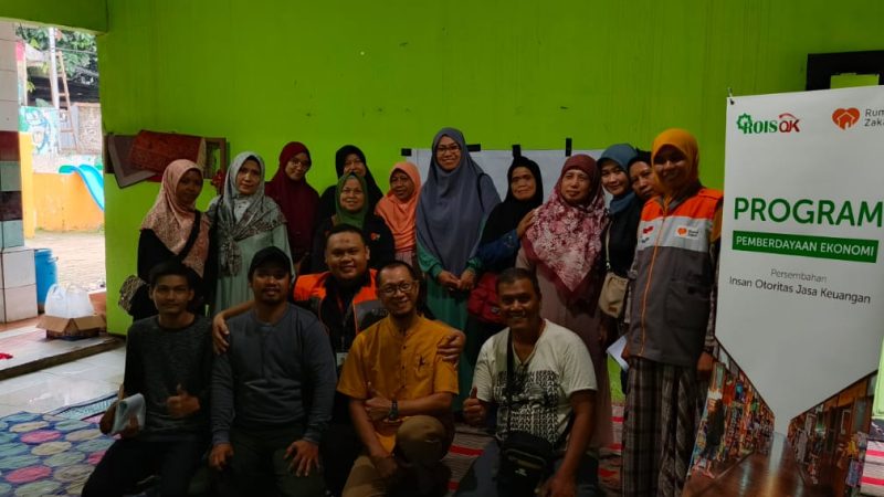 Rumah Zakat dan OJK Gelar Pelatihan UMKM “Motivasi Dalam Berwirausaha” dan Salurkan Bantuan Usaha