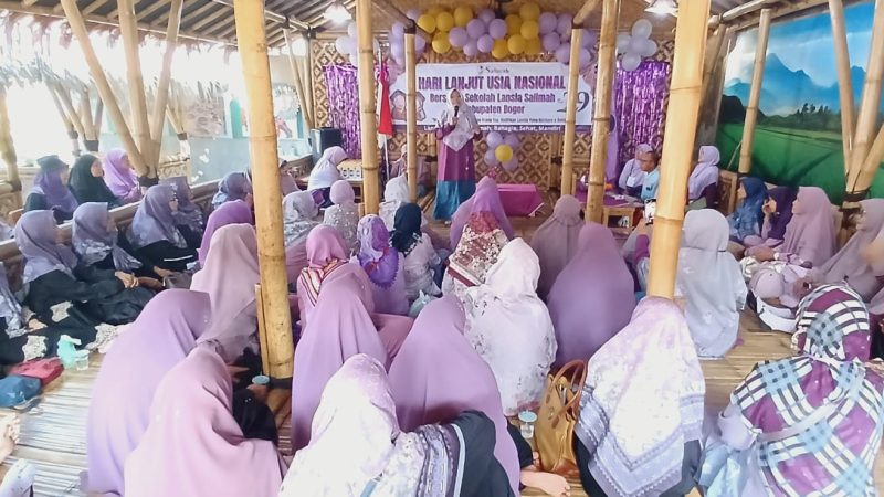 Peringati HALUN Ke-29, Sekolah Lansia Salimah Bogor Gelar Gebyar Lansia