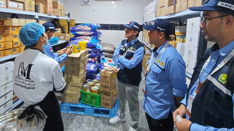 BPJPH Monitoring Dapur dan Fasilitas Layanan Jemaah Haji di Armuzna