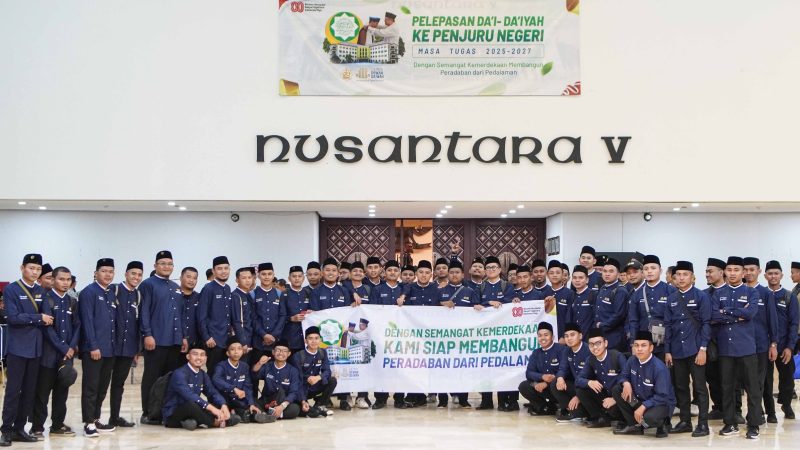 Dengan Semangat Kemerdekaan, Dewan Dakwah Lepas 225 Da’i Muda Terbaik ke Pelosok Negeri dari Gedung MPR RI