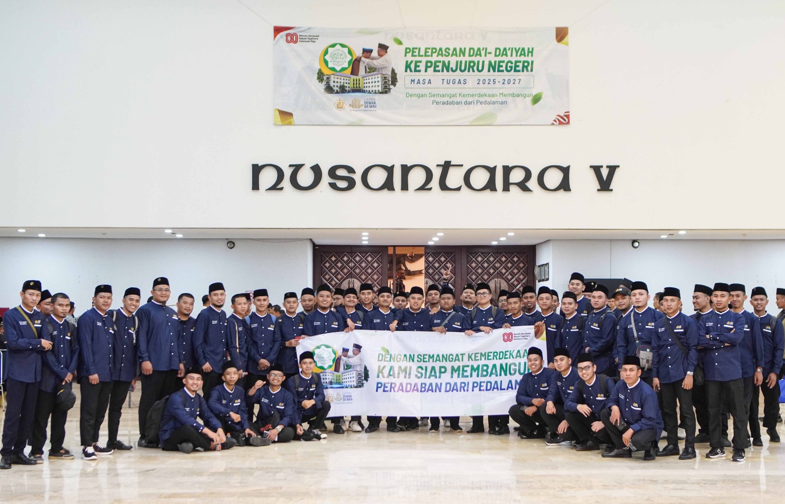 Dengan Semangat Kemerdekaan, Dewan Dakwah Lepas 225 Da’i Muda Terbaik ke Pelosok Negeri dari Gedung MPR RI