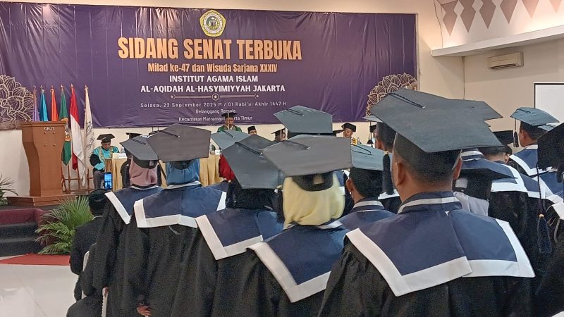 Institut Agama Islam Al-Aqidah Al-Hasyimiyyah Gelar Wisuda Sarjana Angkatan XXXIV